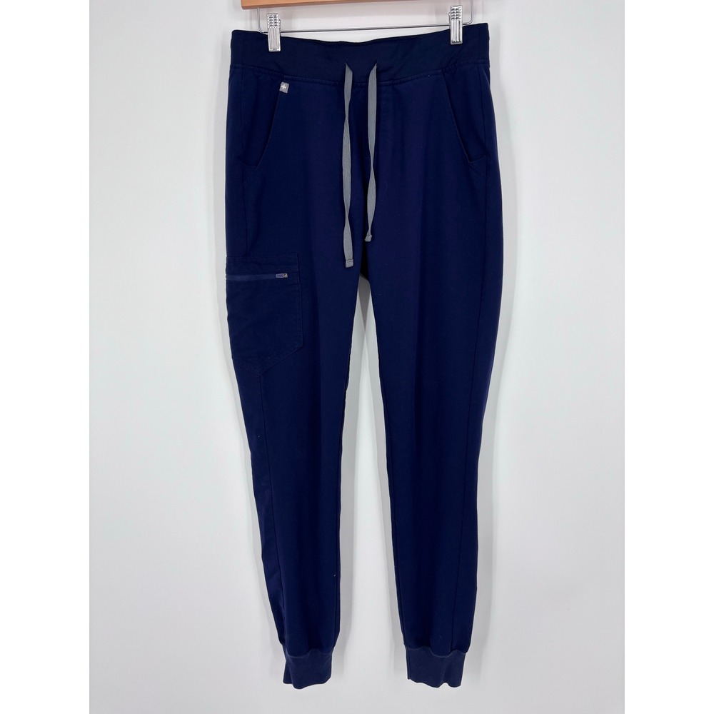Figs Zamora Joggers Scrub Pants Women Small Tall Navy Technical Collection